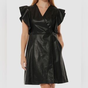 GARCIA | Faux Leather Dress